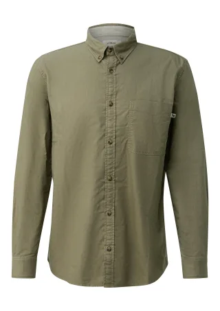 s.Oliver - Hemd olive - Gr. - M