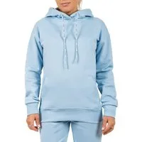 Reichstadt Kapuzenpullover Damen Relaxed Fit Hoodie Marken-Stick 23RSW038 mit Stitching auf der Brust