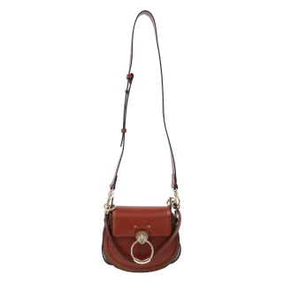 Chloé Kleine Tess Tasche Braun