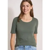 CECIL Rundhalsshirt Style Lena mit Halbärmeln