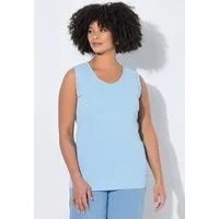 Angel of Style Longtop Top körpernahe Passform Fransenkanten