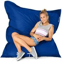 Green Bean Sitzsack XXL Riesen-Sitzsack Square 140x180cm (Riesensitzsack), 140x180cm Kinder & Erwachsene Bean Bag EPS Perlen Füllung