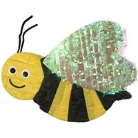 Funny Fashion Pinata Pinata 'Glitzer Biene', 42x39x7,5cm