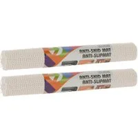Koopman Schubladenmatte Antirutsch Matte 100 x 30 cm Schublade 2 er Set (Set, 2 St., Packung), 2er Set, Teppichunterleger, Anti-Rutsch Matte, Tischunterlage, Matte