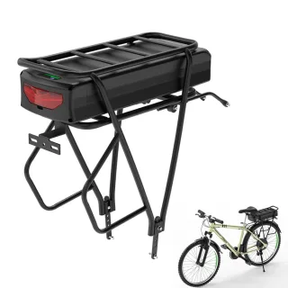 [EU Direct] UNITPACKPOWER U010-1 52V 30Ah Rear Rack Electric Bike Battery 4500mAh Battery with 50A BMS Protection Board
