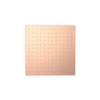 Tres Edelstahl Kopfbrause für Deckenmontage Abmessungen: 405x405 mm , 13495101OPM 13495101OPM