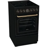 GORENJE Elektro-Standherd GECS5B70CL, Aqua Clean, Retro Design. Zeitlose Eleganz für jede Küche