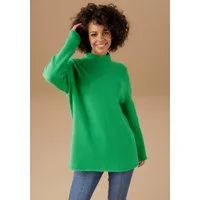 Aniston CASUAL Strickpullover mit Stehkragen