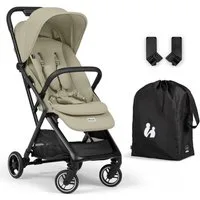 Hauck Kinder-Buggy Fly N Care - Green, Sportwagen Reisebuggy mit Liegefunktion & Einhand Faltung bis 22 kg