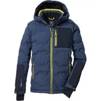 Killtec Steppjacke KSW 203 BYS QLTD JCKT Winddichte Kinderjacke mit 10.000 mm Wassersäule, verstellbarer Kapuze