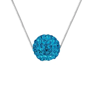 DIADEMA - Halskette - Kristallblau - Love Jewelry Collection