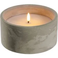LEONARDO LED-Leuchte Silenzio, in edlem Betongefäß