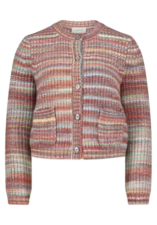 CARTOON - Cardigan Pink/Green - Gr. - 36