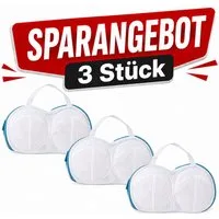 Ware aus aller Welt Wäschenetz 3 Stück BH-Wäschebeutel 32 x 20 cm – Schutzbeutel mit Reißverschluss,(3-St)