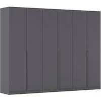 OTTO home Drehtürenschrank Kleiderschrank Schrank Garderobe AGORDO Schlafzimmer (in zwei Griff-Farben, Breiten 91-405 cm, Dekor- oder Hochglanzfront) durchdachte Innenausstattung, in 8 Breiten und 2 Höhen MADE IN GERMANY