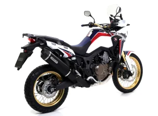 Sport Auspuff Arrow Race-Tech Alu Dark Honda CRF1000L AfricaTwin/Adv. Sports Bj.2016-2020 EURO-4+ABE