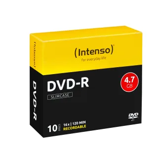 Intenso 10 x DVD-R | 4101652 | 4.7 GB (120 Min.) 16x