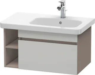 Duravit DuraStyle Waschtischunterbau wandhängend Betongrau & Basalt Matt 730x448x398 mm - DS63930074 DS639300743