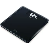 BEURER Personenwaage GS 400, große Trittfläche mit 8 mm weißem Sicherheitsglas, XL-Display, Tragkraft bis 200 kg und praktische Einschaltautomatik