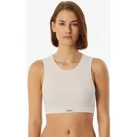 Schiesser Bustier Revival Kollektion Breite Abschlüsse an Dekolleté und Armausschnitt