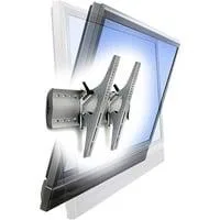 Tilting Wallmount Medium Display, Wandhalterung silber