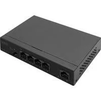 4+1-Port Gigabit PoE, Switch schwarz