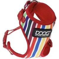 DOOG Hunde-Geschirr Neopren Geschirr Scooby multi-color stripped