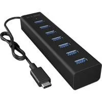 IB-HUB1700-C3 , USB-Hub schwarz