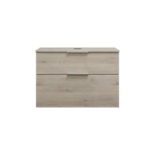 Burgbad Waschtischunterschrank Eqio 619x900x550 Eiche Dekor Flanelle, WXXH090F2632 WXXH090F2632