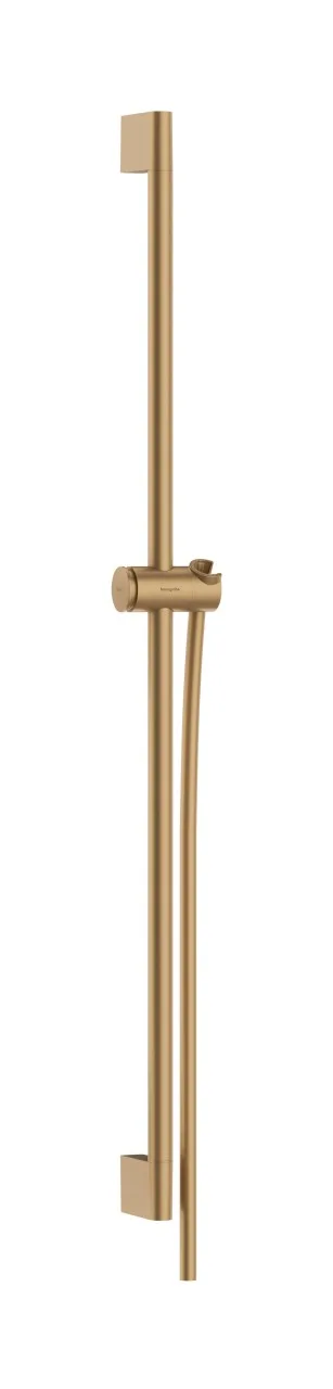 Hansgrohe Brausestange Unica/Pulsify 900mm mit Push Schieber Brushed Bronze,24401140 24401140