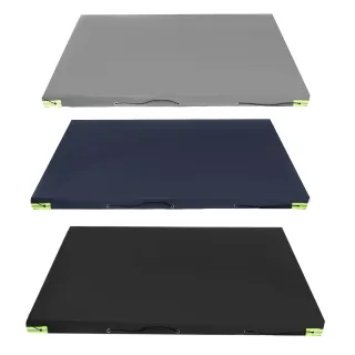 600D Trailer Cover Waterproof Windproof Dust Protector With Rubber Belt 125x95x13cm