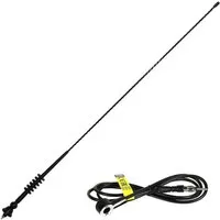 alca Autoantenne Dachantenne universal 80cm extra lang Radio AM/FM Autoradio-Ersatzantennenstab (AM/FM)