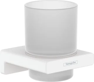 Hansgrohe Zahnputzbecher AddStoris mattweiss , 41749700 41749700