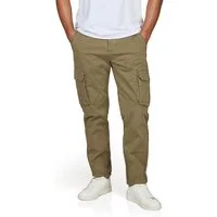DENIMFY Cargohose Herren Stoffhose DFLuke Tapered Fit Freizeithose mit Stretch