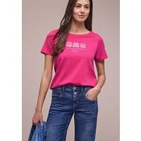 STREET ONE Kurzarmshirt Sommershirt mit Print