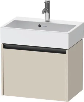 Duravit Ketho.2 Waschtischunterbau wandhängend Taupe Supermatt 584x390x440 mm - K25073083830000 K25073083830000