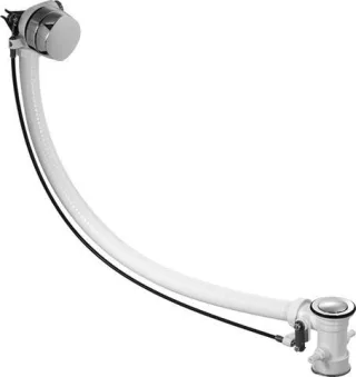 Duravit Ab- und Überlaufgarnitur mit Zulauf Weiß 400x80x540 mm - 791206000000000 791206000000000