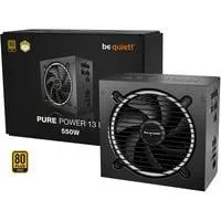 Pure Power 13 M 550W, PC-Netzteil schwarz, 1x 12-Pin High Power GPU, 2x PCIe, Kabel-Management , 550 Watt
