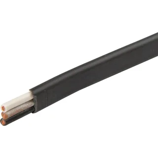 HERTH&BUSS Kabel, FLYY, 3-adrig, 50m schwarz/braun/weiß - 51275158000