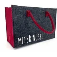 heimtexland Einkaufsshopper Universal Filztasche Einkaufstasche Filz Shopper, 24 l, Henkel Tragetasche - strapazierfähig langlebig nachhaltig