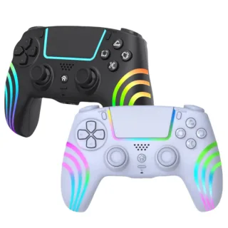 Wireless bluetooth Gamepad with Sensitive Touch Screen Dual Hall Joysticks & Hall Triggers 1000mAh Battery Support 3.5mm