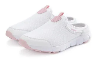 LASCANA Sneaker Halbschuh, Freizeitschuh, Sabot, Clogs aus leichtem Mesh-Material