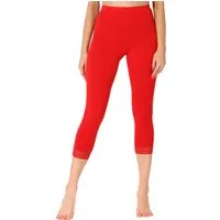 Merry Style Leggings Damen 3/4 Capri Hose MS10-290 (1-tlg) elastischer Bund