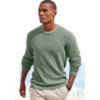 John Devin Strickpullover Pullover in modischer Strickstruktur