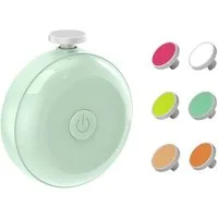 KINSI Nagelknipser-Set Elektrischer Baby-Nagelschleifer,6‑in‑1 Nagelpflege‑Set, für Neugeborene