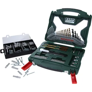 Bosch Bohr- und Schrauberbit-Set + Dübel-Set, 173-teilig - 2607017523