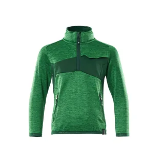 MASCOT Fleecepullover für Kinder ACCELERATE Grasgrün / Grün 152 - 18903-316-33303-152