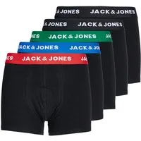 Jack & Jones Junior Trunk JACHUEY eng anliegend, mit Stretchbund, 5er Pack (Packung, 5-St) unifarben, casual, eng, Jersey