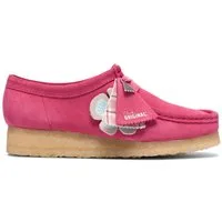 Clarks Clarks Wallabee 26186511 4, Schnürschuhe, Rose, Damen Schnürschuh
