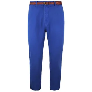 Scotch & Soda Stuart reguläre schlanke Fit Chinos Blue Mens Bottoms 136195 0214